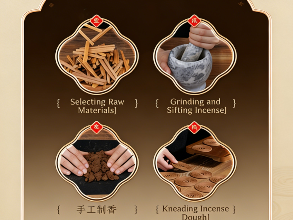 Fragrance from Fingertips: The Craftsmanship of Traditional Handmade Incense in Ancient China